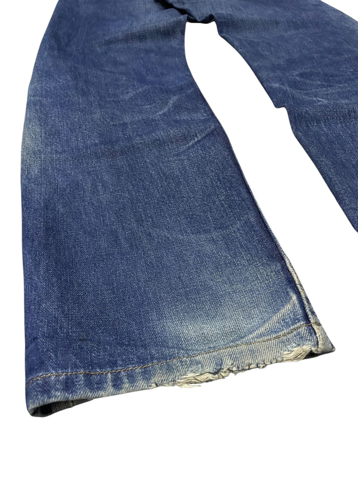 Levi's × Vintage Vintage Levis 501XX Faded Mud Wash Distressed Jeans Size US 30 / EU 46 - 17 Thumbnail