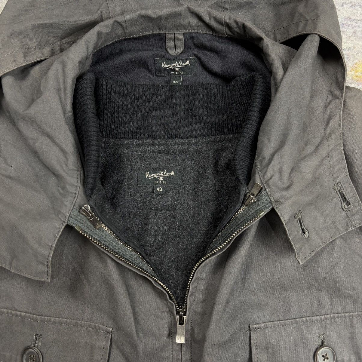 Margaret Howell Margaret Howell double layer multi pocket hooded jacket Size US L / EU 52-54 / 3 - 7 Thumbnail