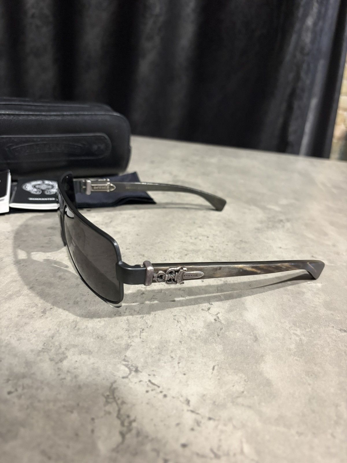 Chrome Hearts chrome hearts tank slapper sunglasses Size ONE SIZE - 9 Thumbnail