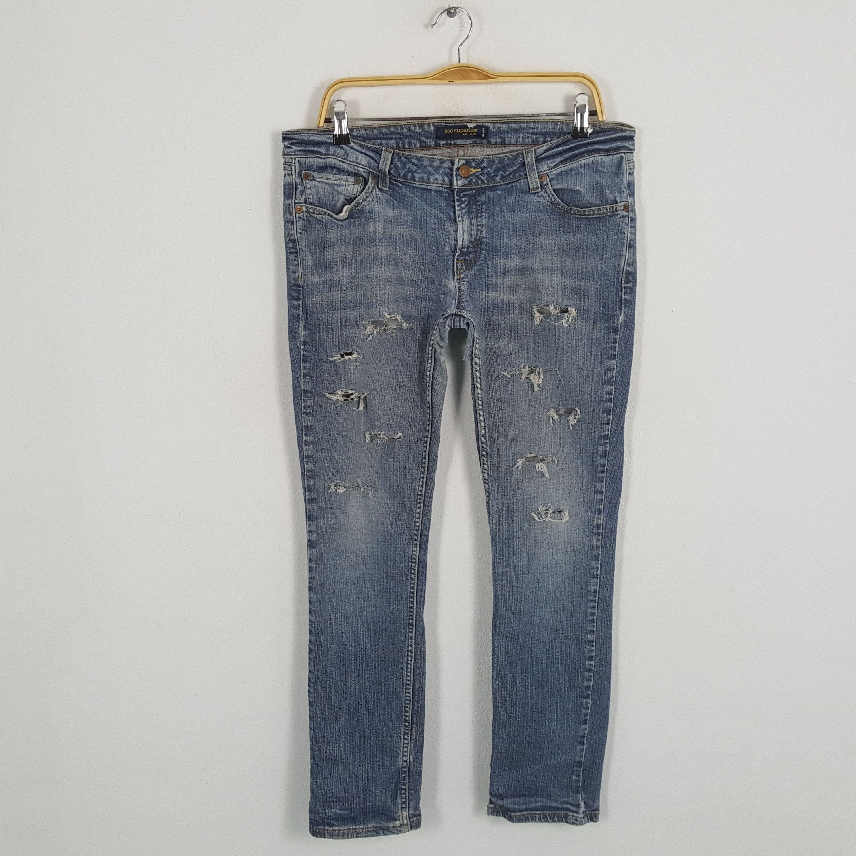 Levi's × Levi's Vintage Clothing × Vintage Vintage LEVI'S American Distressed Style Women's Jeans Size 34" / US 12 / IT 48 - 1 Thumbnail