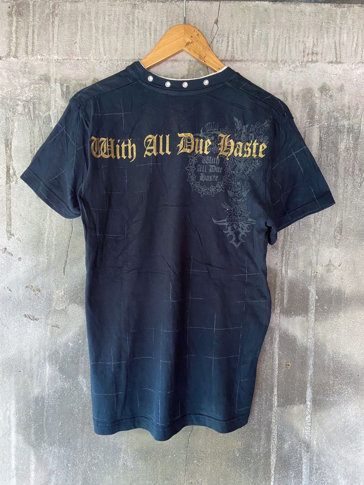 Beauty Beast × Hysteric Glamour × Japanese Brand EXCEPTIONAL I DID IT OUT OF CURIOSITY PUNK TEE Size US M / EU 48-50 / 2 - 2 Thumbnail