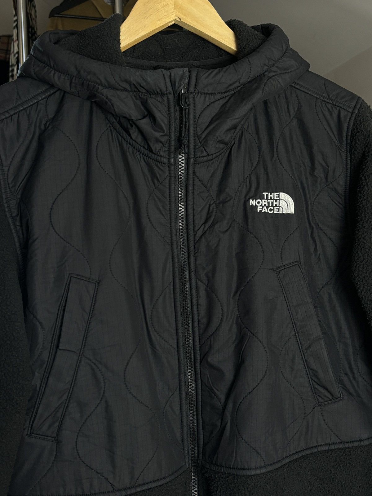 The North Face The North Face Fleece Coat Jacket Size L / US 10 / IT 46 - 3 Thumbnail