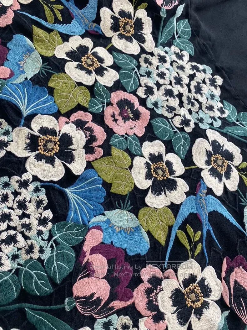Valentino Valentino Handmade floral dress Size S / US 4 / IT 40 - 3 Thumbnail