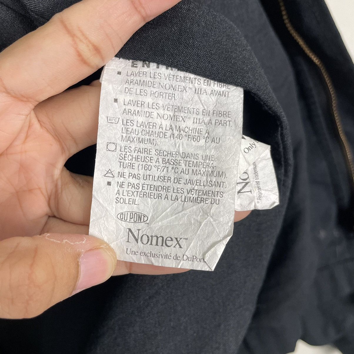 DuPont × Japanese Brand × Other 💥NOMEX DUPONT BLACK BOMBER Size US M / EU 48-50 / 2 - 16 Thumbnail