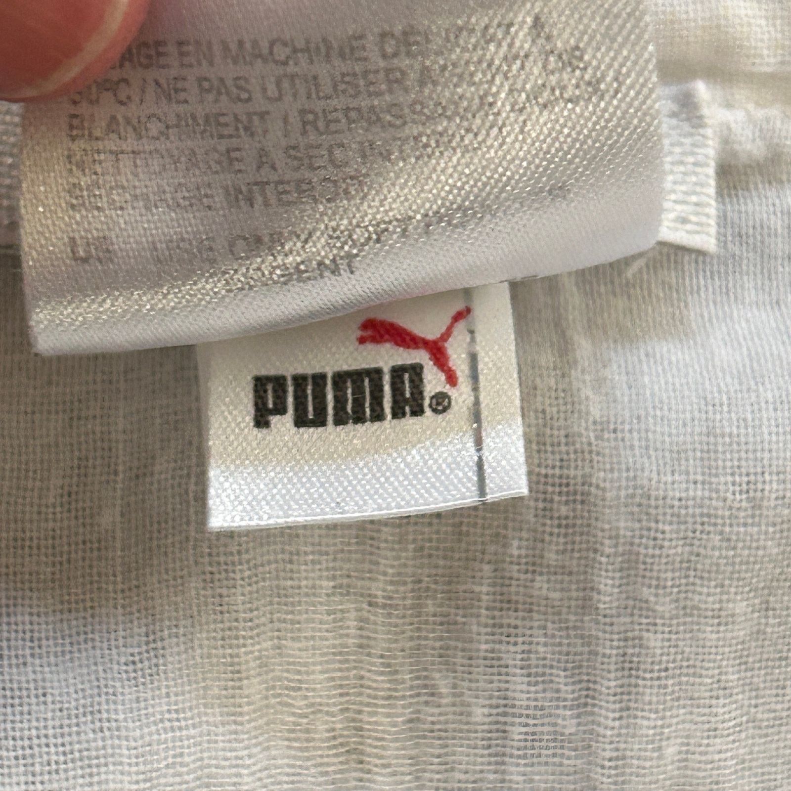 Puma Vintage Nuala Puma Christy Turlington Sheer 3/4 Sleeve Top Size L / US 10 / IT 46 - 7 Thumbnail