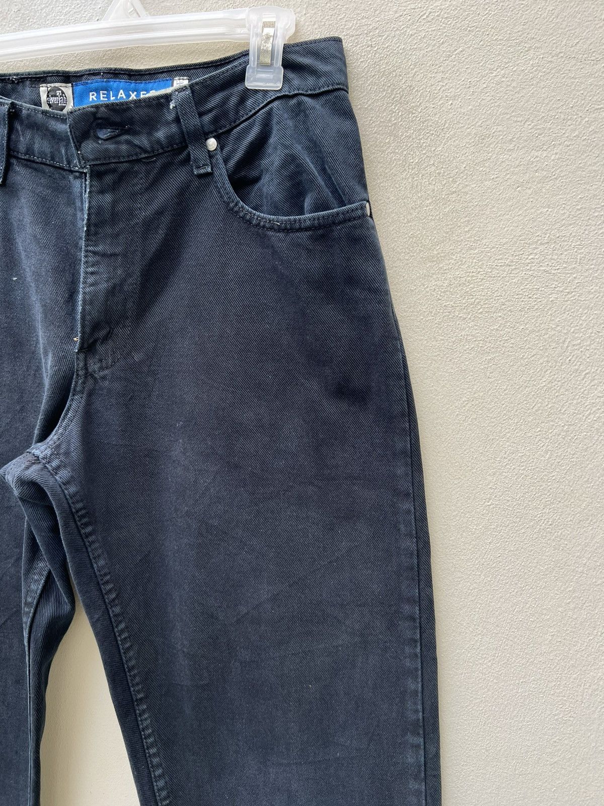 Levi's Vintage 1997 Levi’s Silvertab Fade Black Denim Relaxed Jeans Size US 29 - 11 Thumbnail
