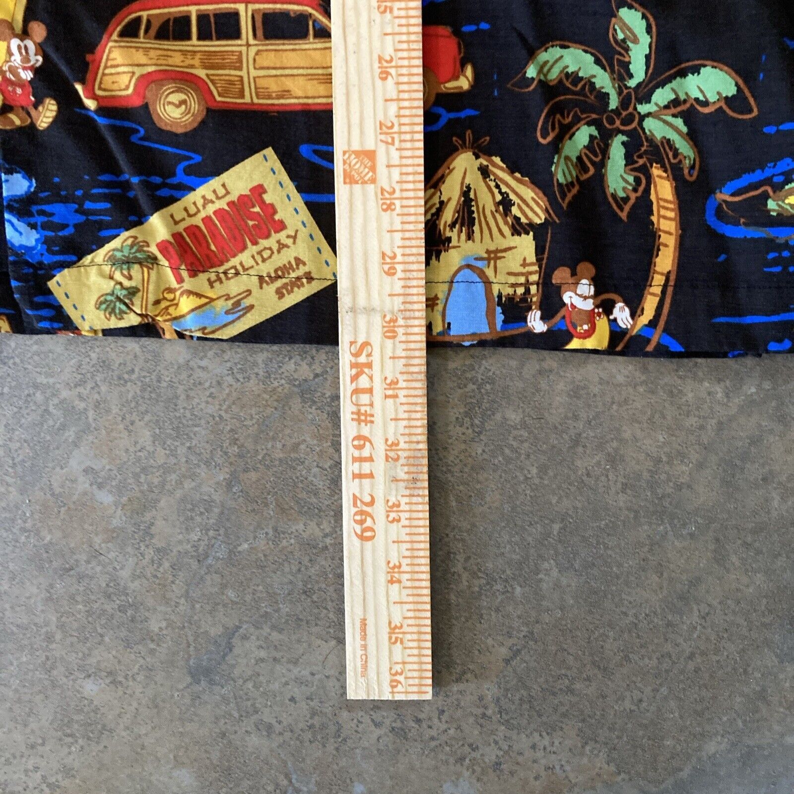 Disney Disney Hawaiian Men's 2XL Shirt Mickey & Friends Button Up Size US XXL / EU 58 / 5 - 5 Thumbnail