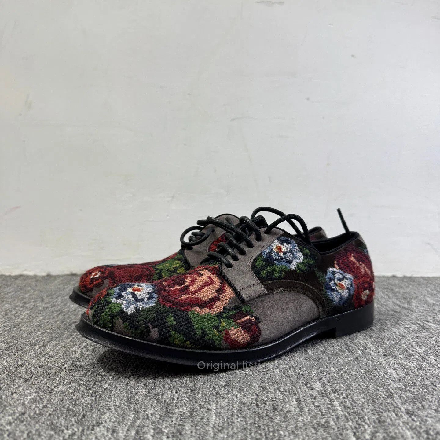 Dolce & Gabbana Dolce Gabbana Floral leather shoes| Size US 6.5 / EU 39-40 - 1 Thumbnail