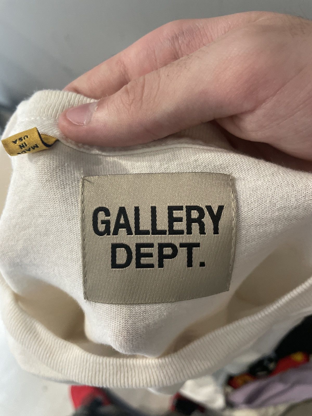 Gallery Dept. Gallery Dept. You Are Late T-Shirt White M Size US M / EU 48-50 / 2 - 3 Thumbnail