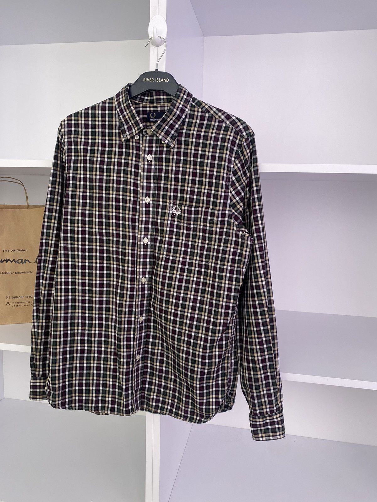 Fred Perry × Vintage Vintage Fred Perry Casual Button Up Shirt Size US M / EU 48-50 / 2 - 5 Thumbnail