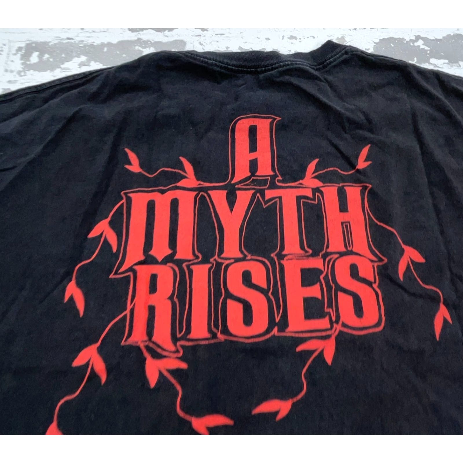 Vintage WWE Shirt Men 2X Black Red Tee Ember Moon NXT Two Sided Myth Athena Adult Shirt Size US XXL / EU 58 / 5 - 7 Thumbnail
