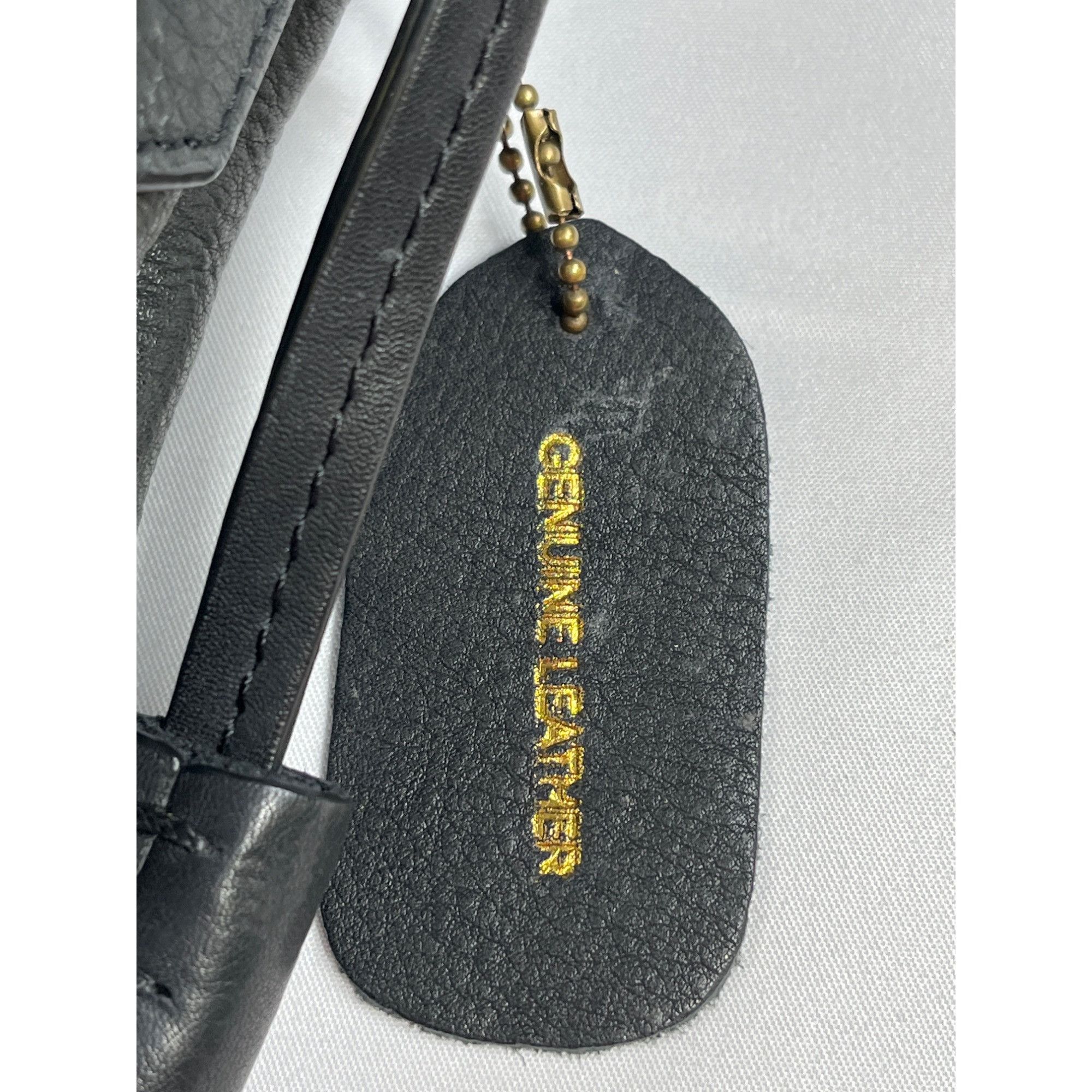 Wilsons Leather Wilsons Leather Large Black Shoulder Bag SKU 7536 Size ONE SIZE - 13 Thumbnail