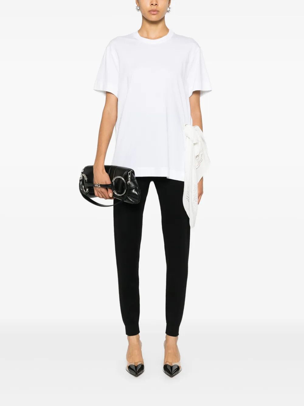 Givenchy o1y0925 Short Sleeves T-Shirt in White Size XXS / US 00 / IT 34 - 5 Thumbnail