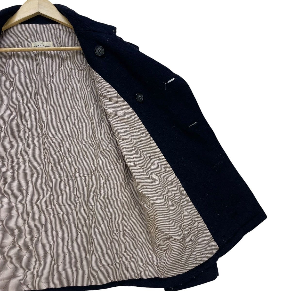 Issey Miyake × Tsumori Chisato 💥Tsumori Chisato Double Breast Unisex Peacoat Jacket Size US M / EU 48-50 / 2 - 6 Thumbnail