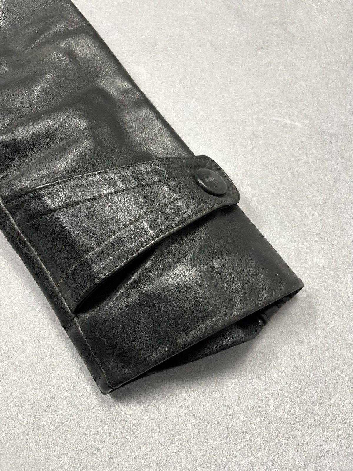 Vintage Vintage German Leather Trench Coat WW2 Vintage Horsehide 46 Size US S / EU 44-46 / 1 - 16 Thumbnail