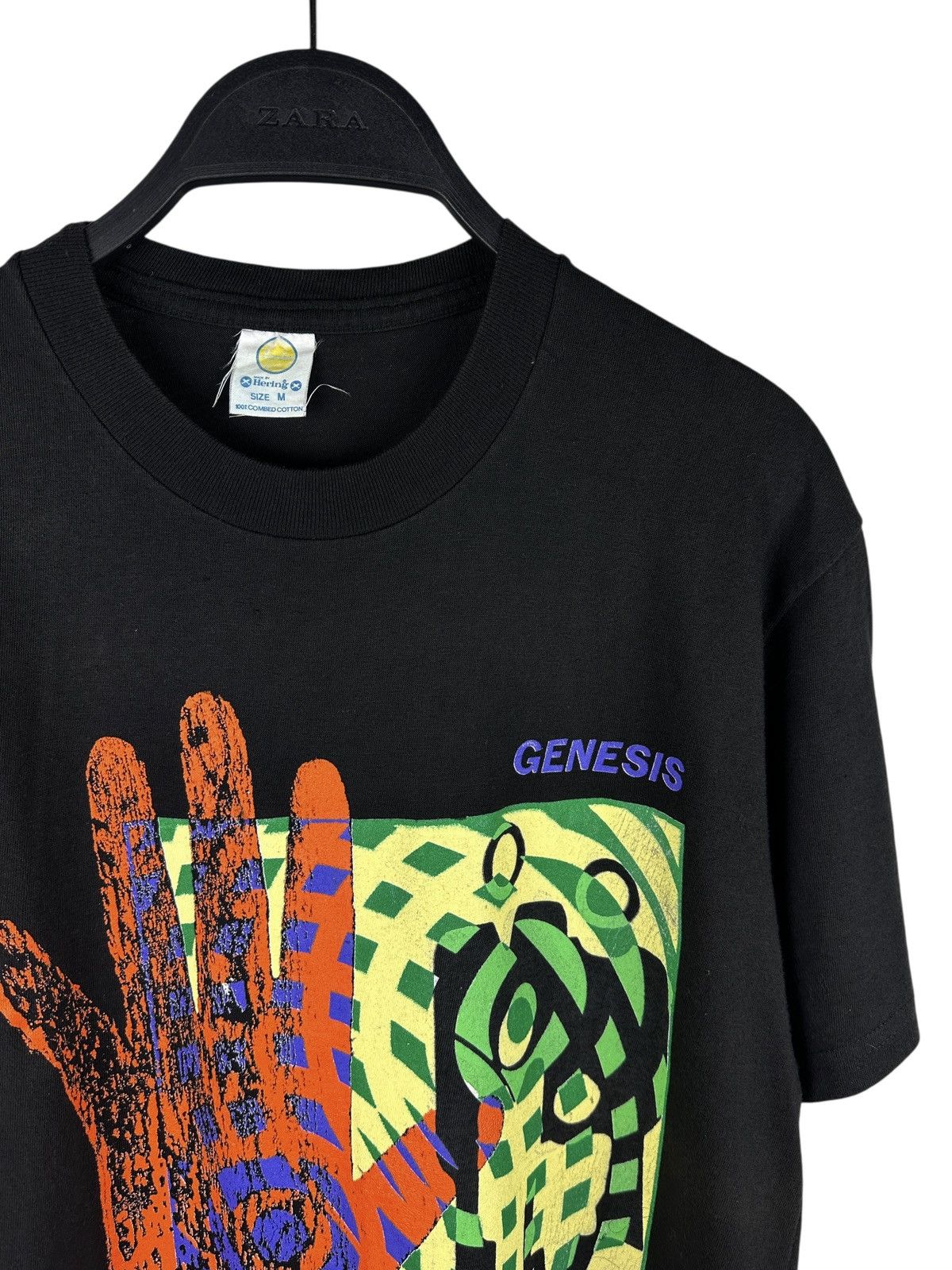 Band Tees Vintage 1987 Genesis ‘Invisible Touch’ World Tour T-Shirt Size US M / EU 48-50 / 2 - 3 Thumbnail