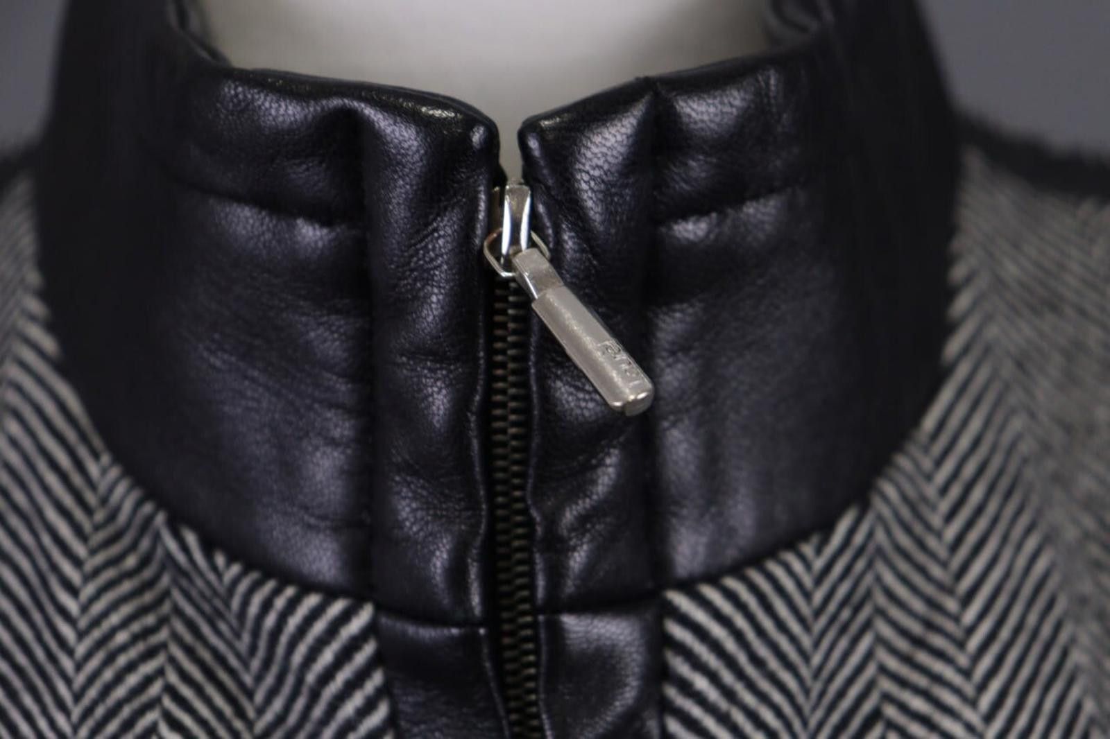 Polo Ralph Lauren Laurel by Escada Gray Full Zip Designer Jacket Size 40 / M Size M / US 6-8 / IT 42-44 - 5 Thumbnail