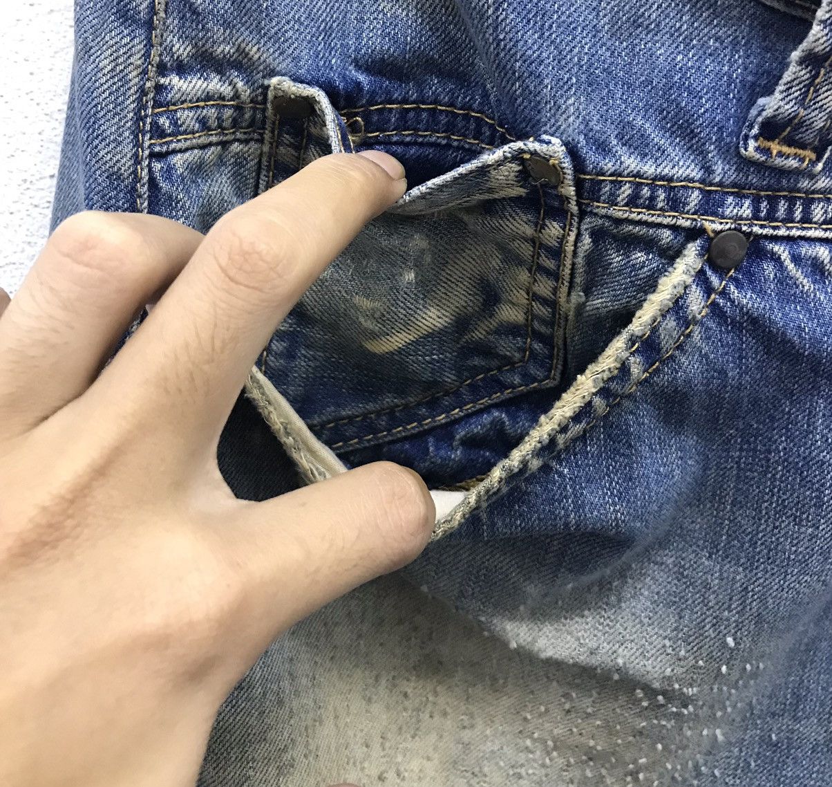 Replay × Vintage Vintage Replay Denim Pants Size US 35 - 7 Thumbnail