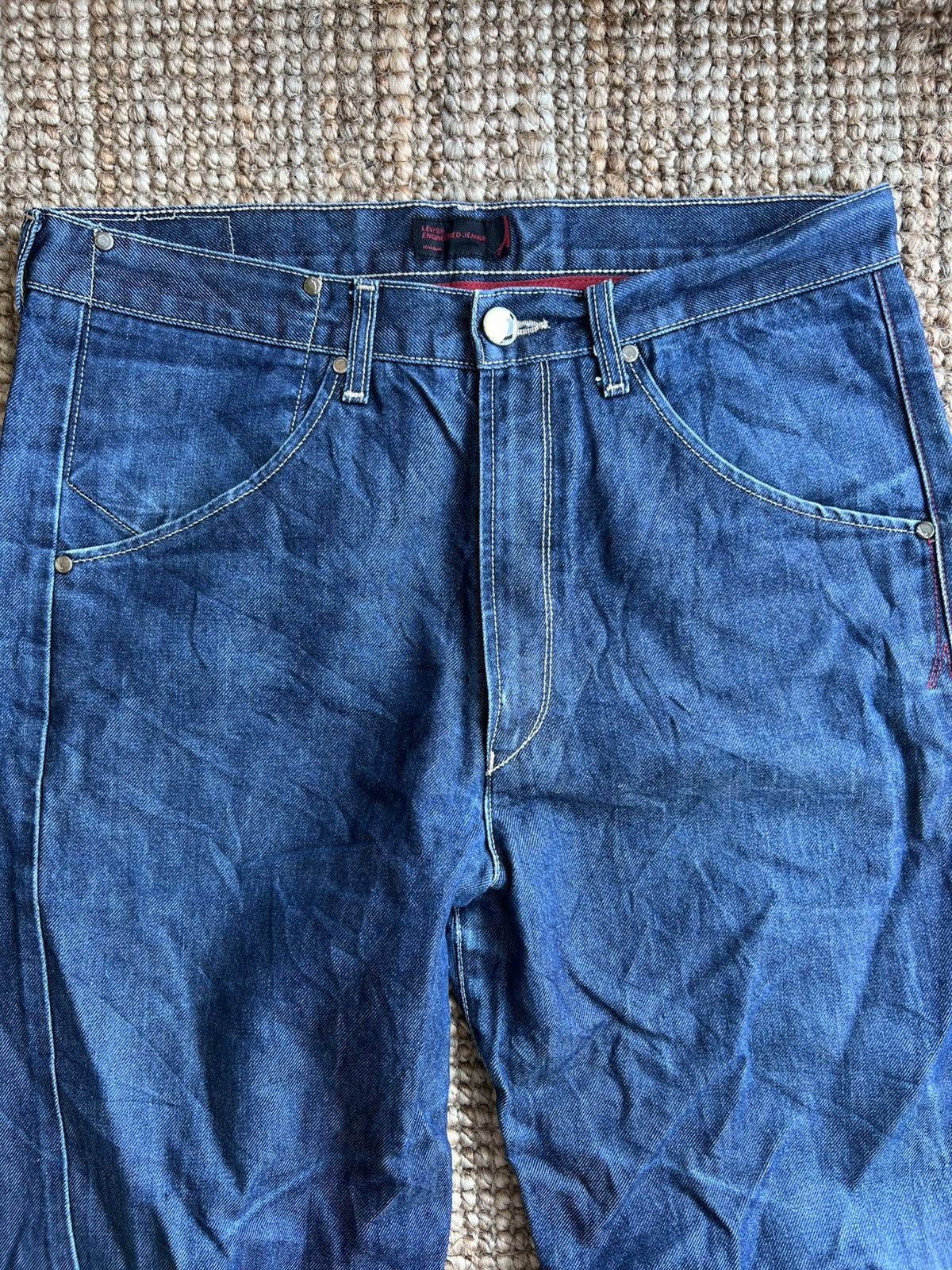 Levi's Vintage Levis Engineered Twisted Jeans Tag W34 Actual 34x30 Size US 34 / EU 50 - 2 Thumbnail