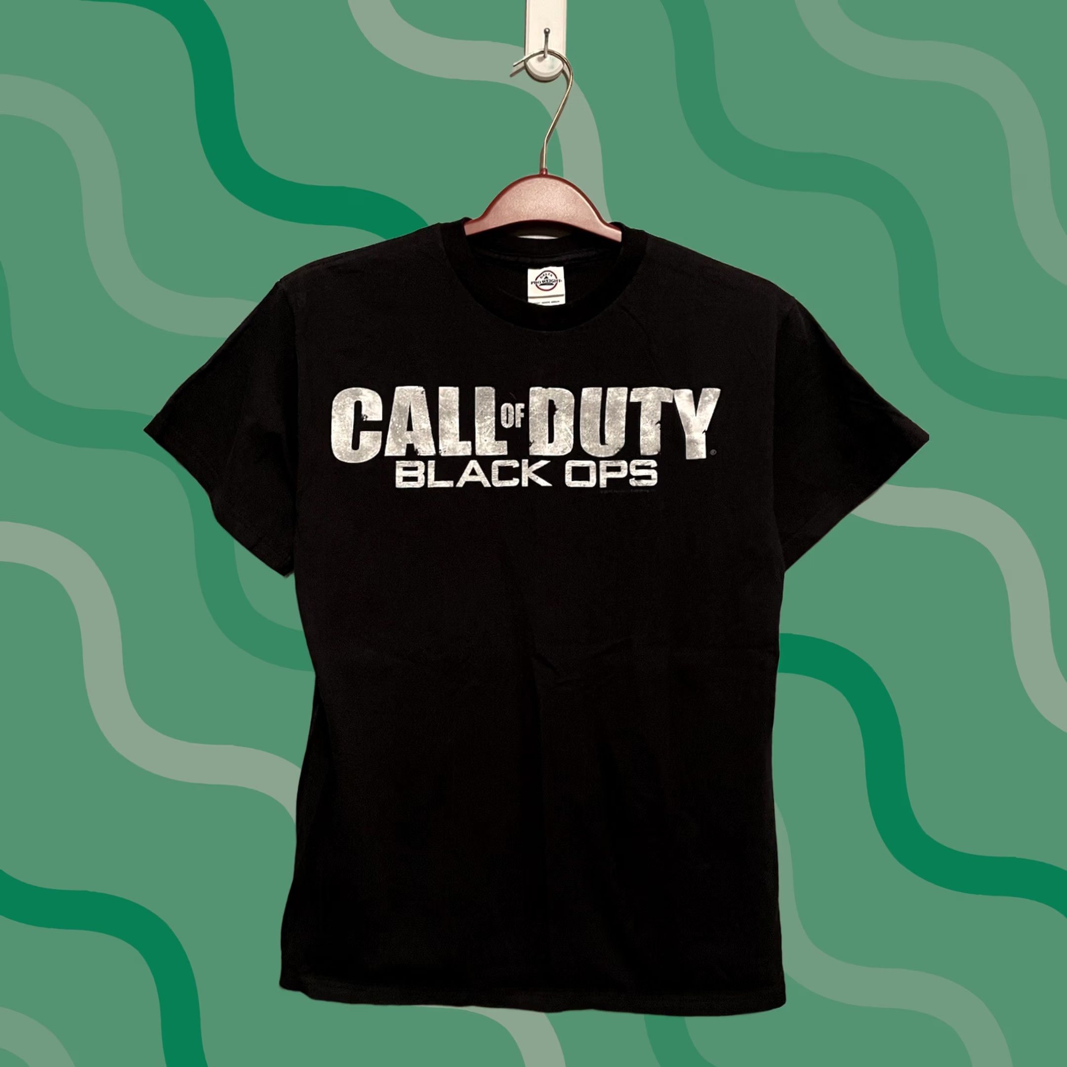 Vintage Call Of Duty Black Ops Activision T-Shirt Women’s M Black Short Sleeve 100% Cotton Size M / US 6-8 / IT 42-44 - 1 Thumbnail