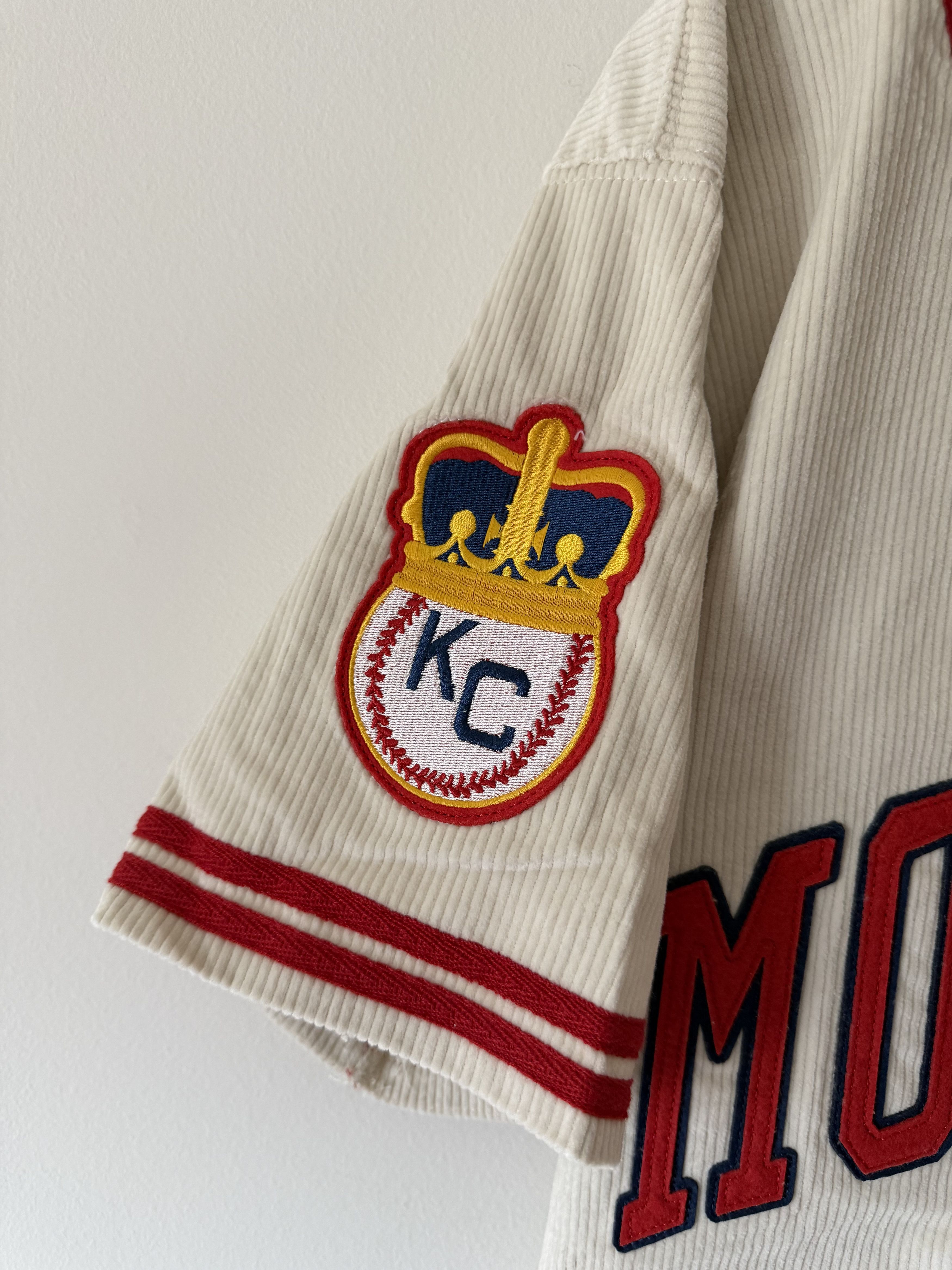 Ebbets Field Flannels Ebbets Field Kansas City Monarchs Corduroy Jersey Size US L / EU 52-54 / 3 - 4 Thumbnail