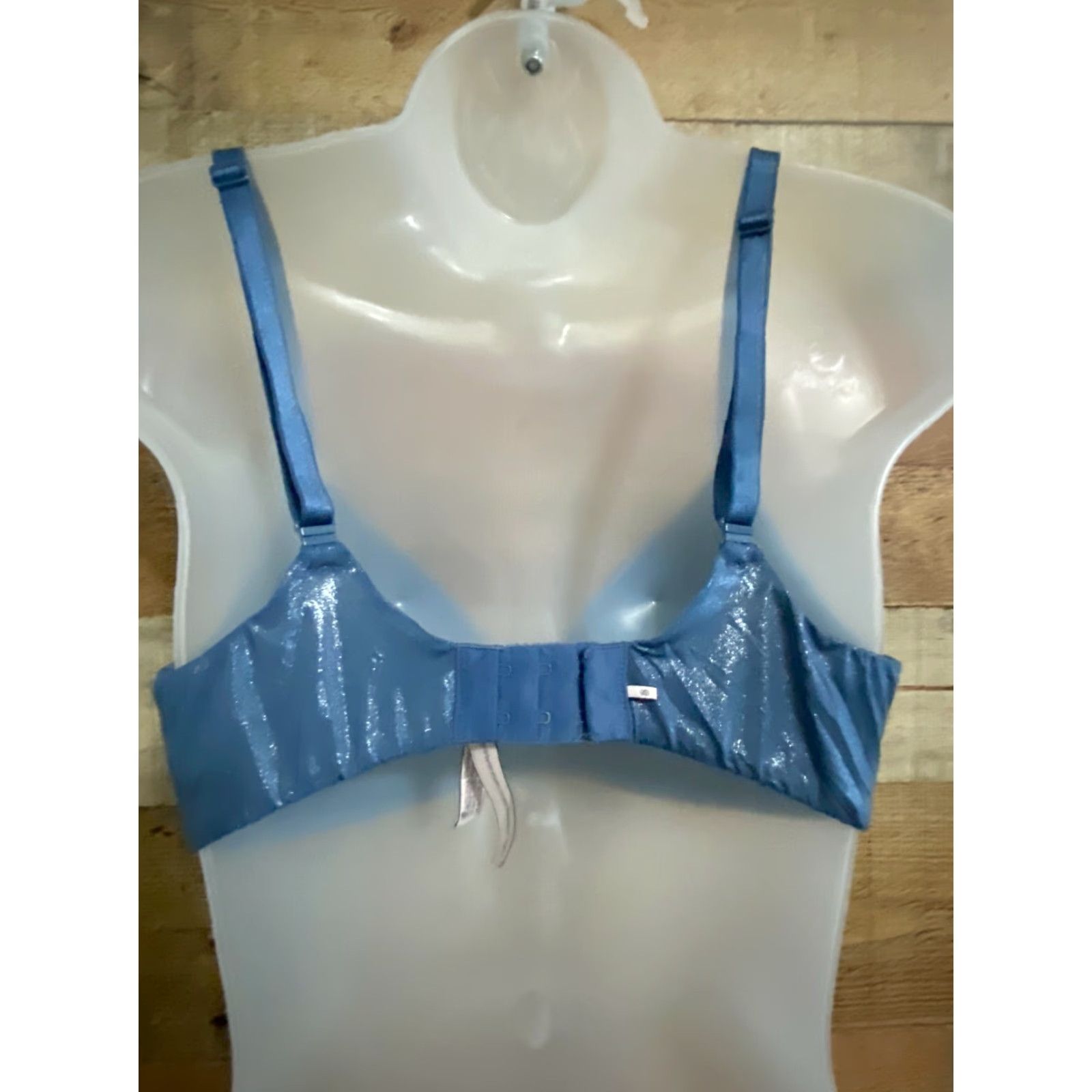 Victoria's Secret Victoria's Secret Bra Womens No Wire Blue 34D Size ONE SIZE - 2 Thumbnail