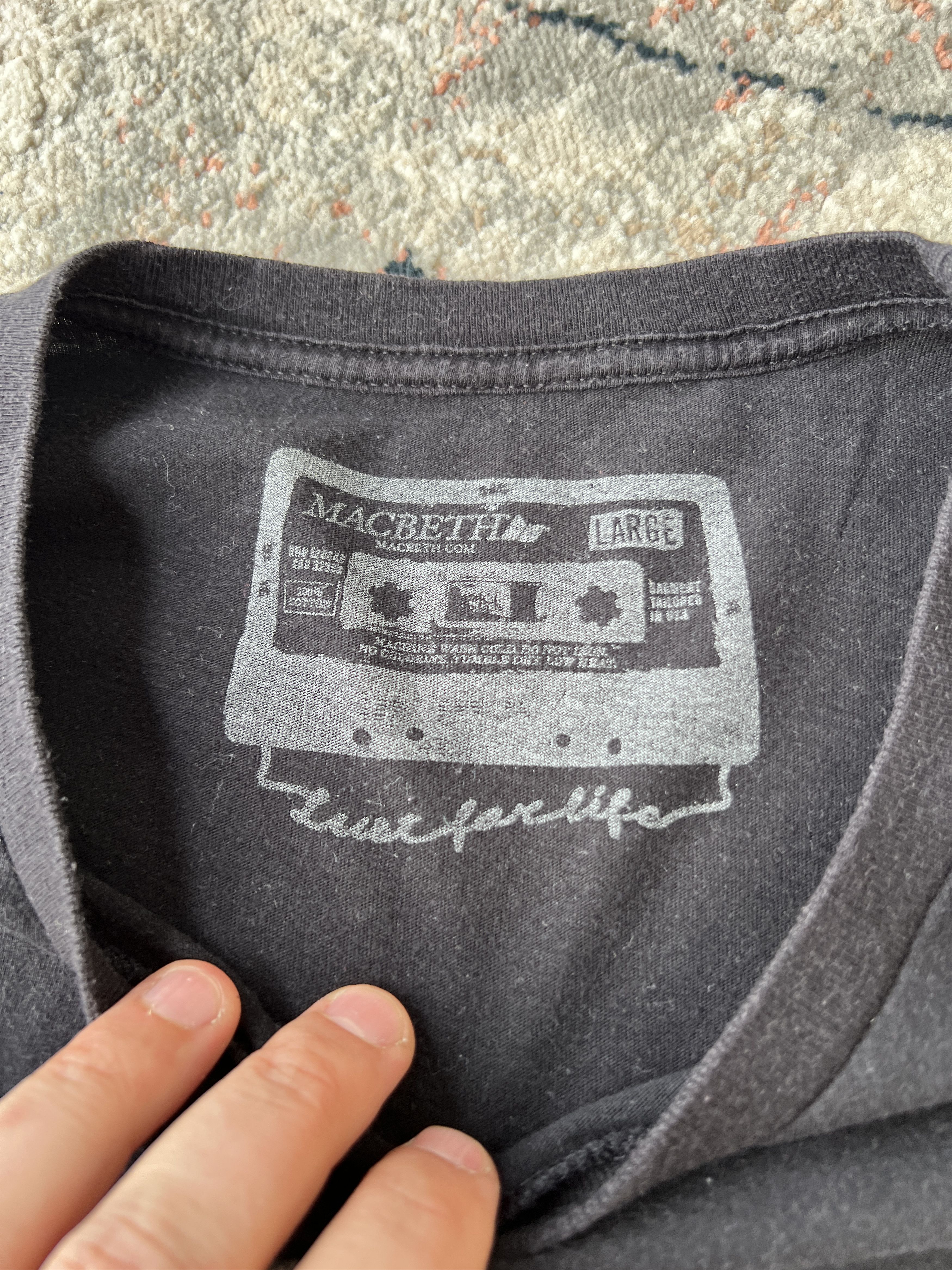 Macbeth Macbeth Rock's Not Dead Tee Size US L / EU 52-54 / 3 - 3 Thumbnail