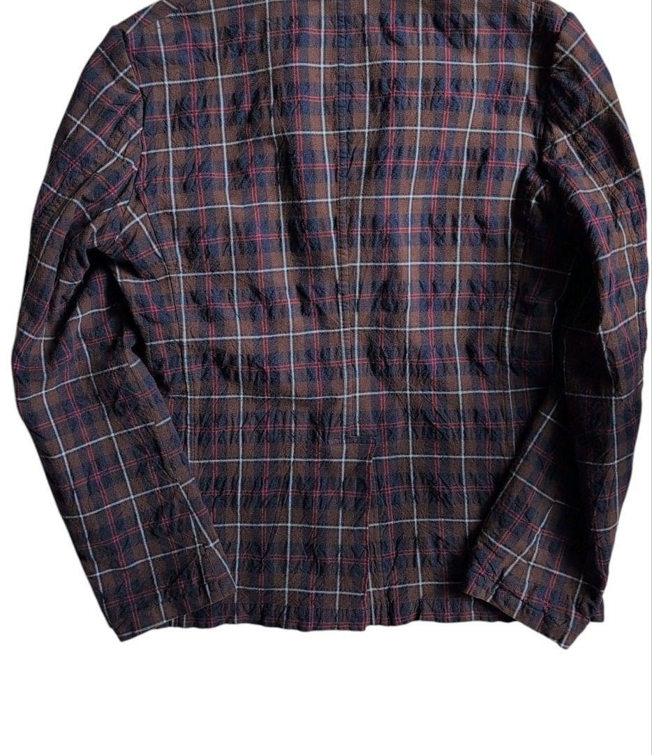 Comme des Garcons Homme COMME des GARÇONS HOMME 2010AW 3B Tailored Jacket Plaid S Size US S / EU 44-46 / 1 - 9 Thumbnail