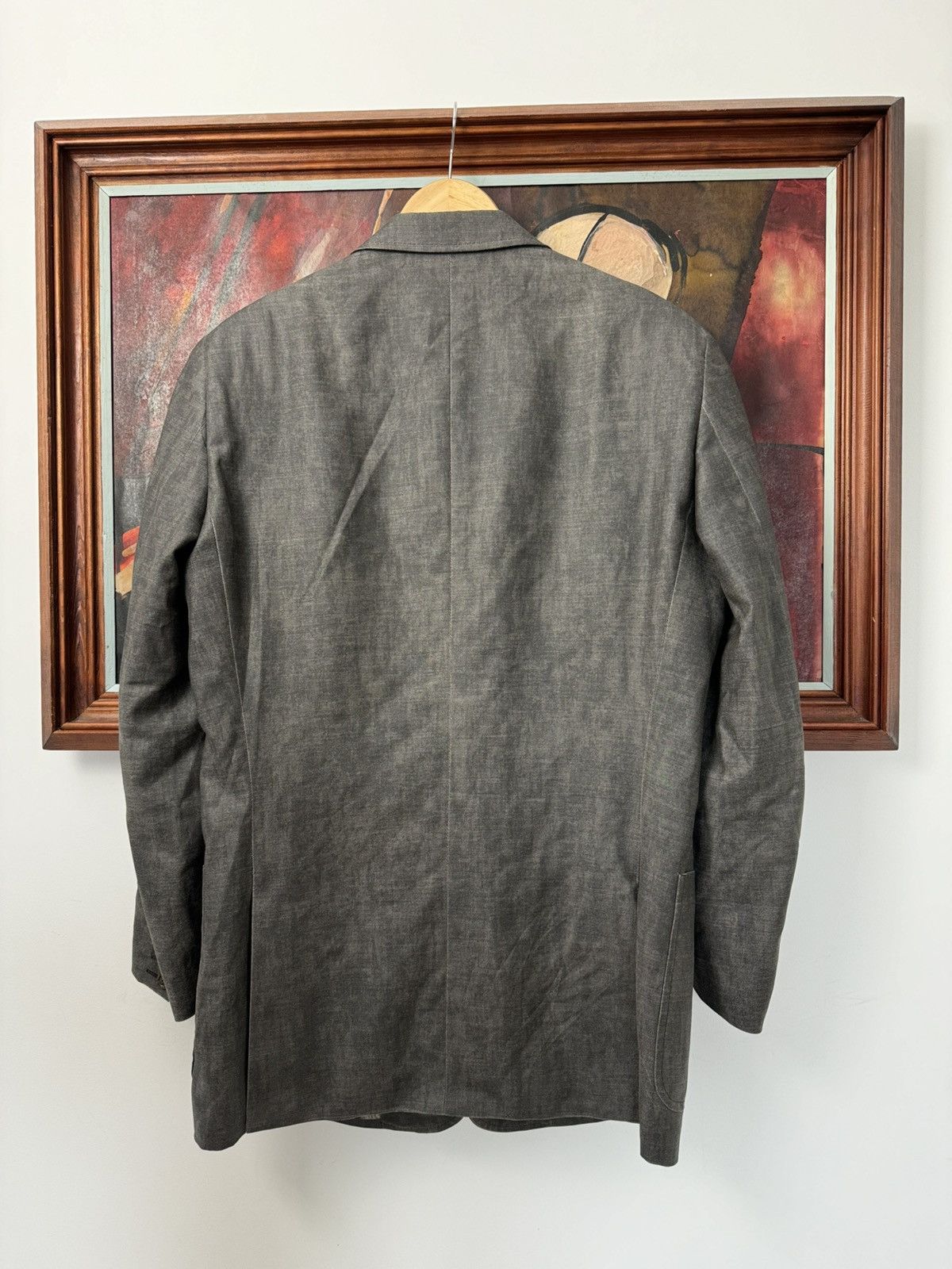 Roberto Cavalli Just Cavalli Leopard Print Gray Blazer Y2k Vintage Archive Size US M / EU 48-50 / 2 - 4 Thumbnail