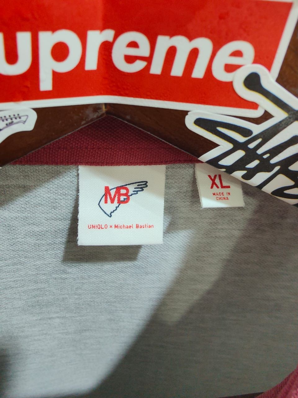 Michael Bastian vintage red amoeba uniqlo X michael bastian polo tee Size US L / EU 52-54 / 3 - 5 Thumbnail