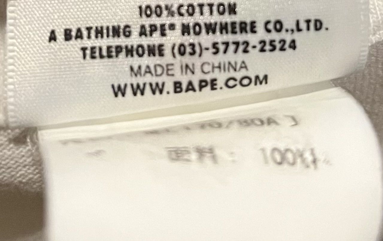 Bape Bape camo shark tee shirt Size US M / EU 48-50 / 2 - 5 Thumbnail