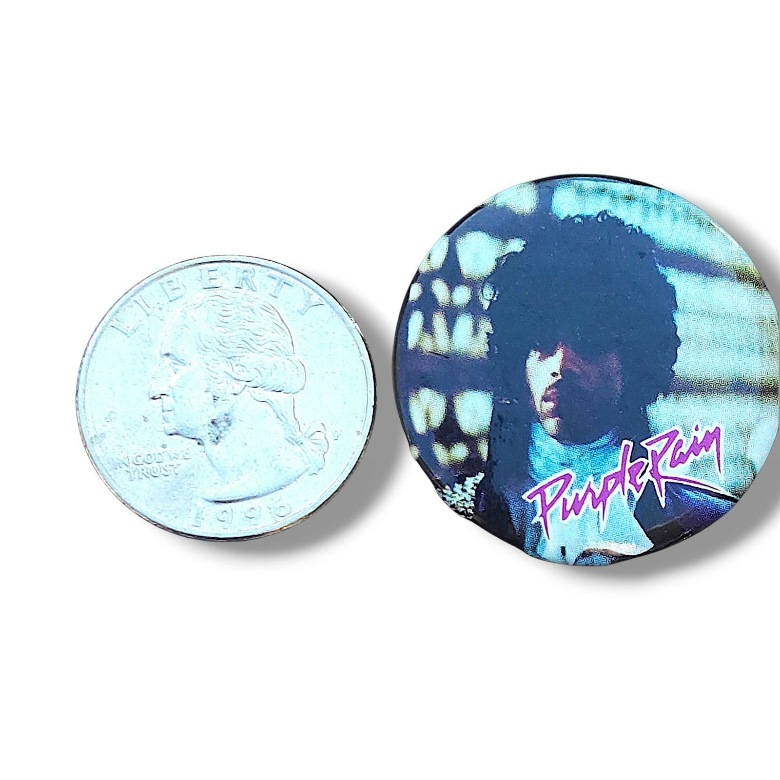 Other Purple Rain Movie Soundtrack Photo Pinback Button Vintage Size ONE SIZE - 4 Thumbnail