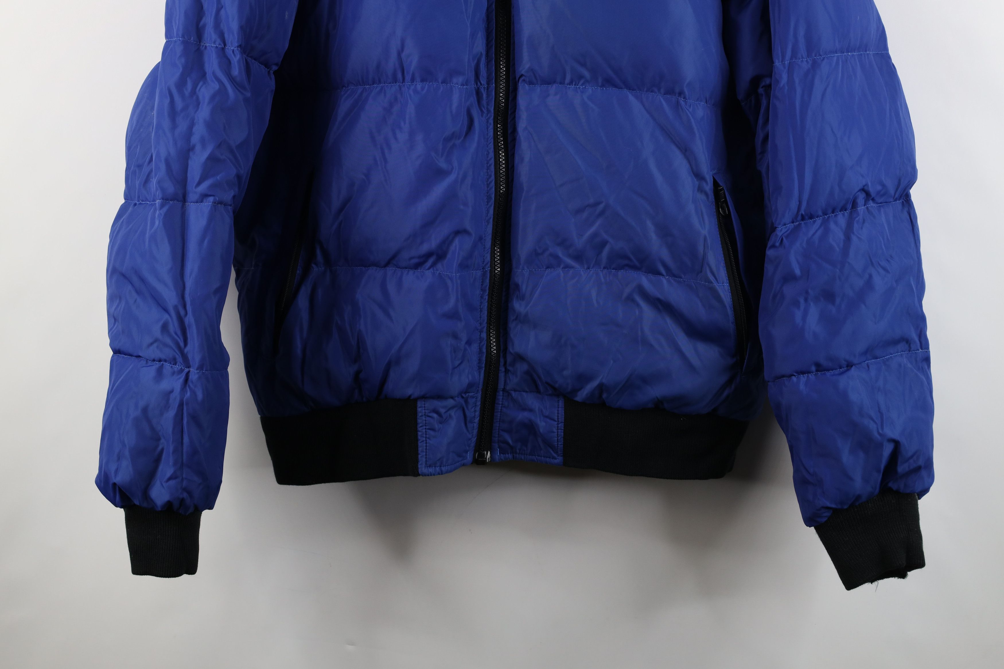 Vintage × Woolrich Woolen Mills Vintage 90s Woolrich Spell Out 2 In 1 Puffer Jacket Red Blue Size US XL / EU 56 / 4 - 15 Thumbnail