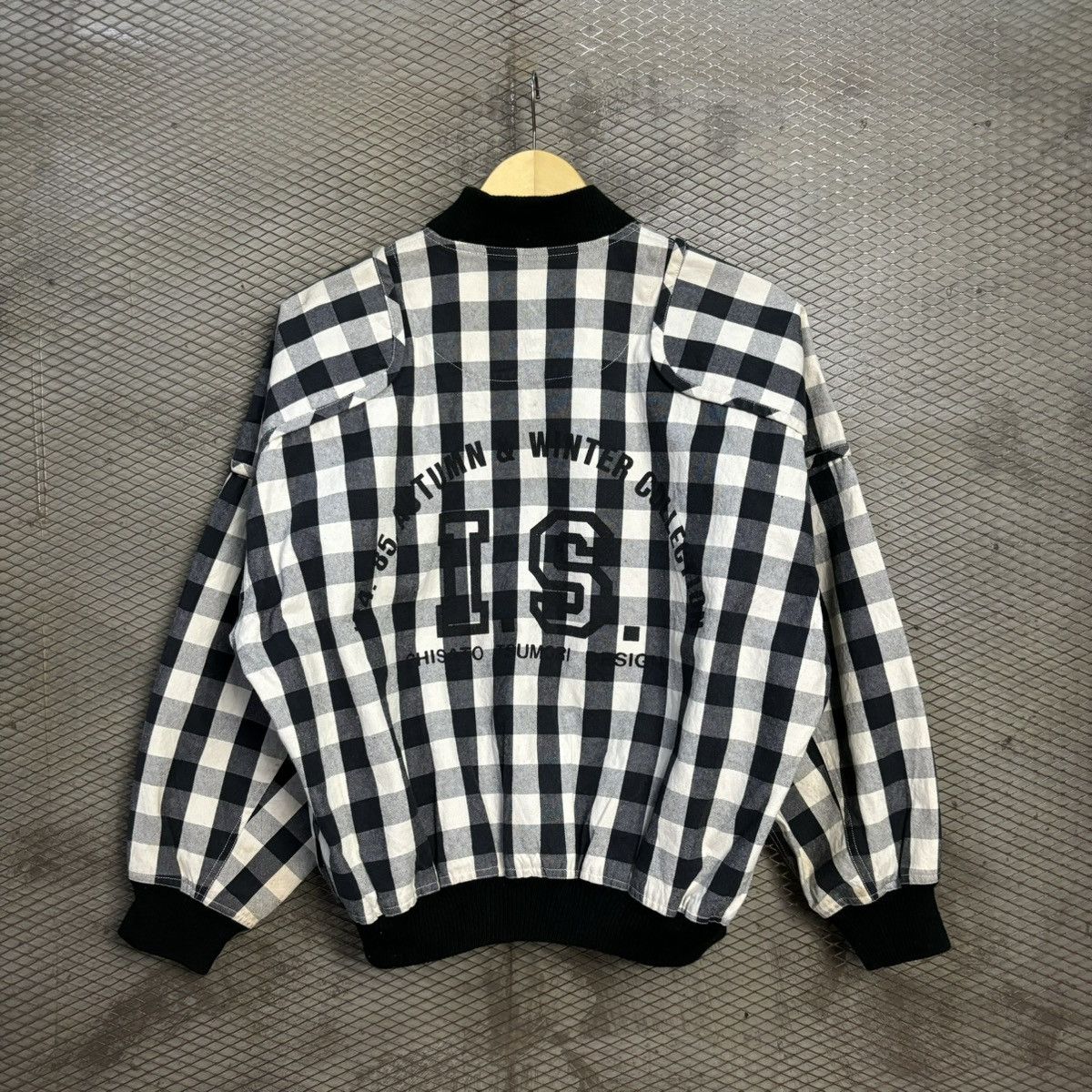 Issey Miyake AW 84 85 Issey Miyake Tsumori Chisato Design Bomber Jacket Size US S / EU 44-46 / 1 - 1 Thumbnail