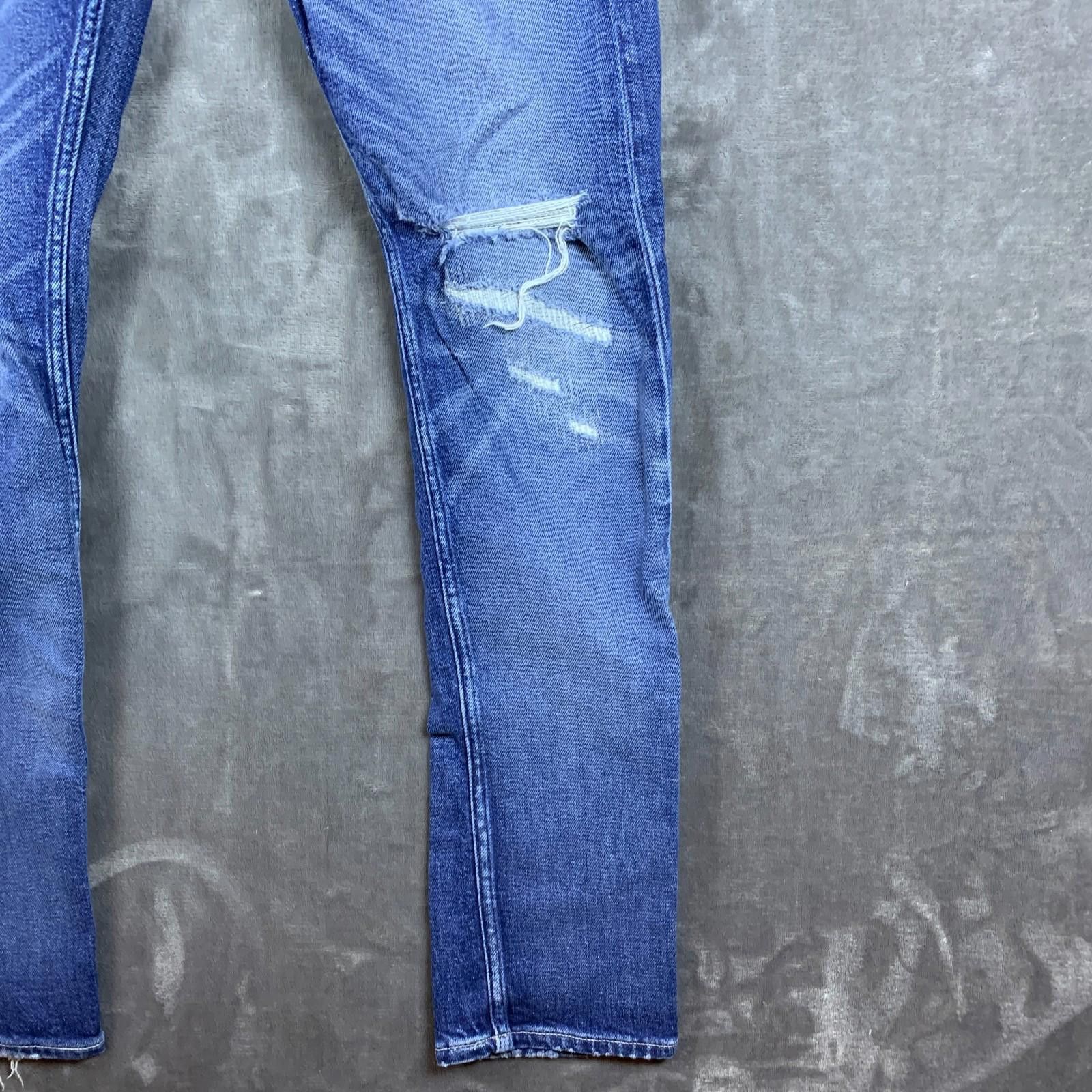 Hudson Hudson Men's 5-Pocket Button Fly Stone Washed Stretch Jeans Size US 32 / EU 48 - 5 Thumbnail
