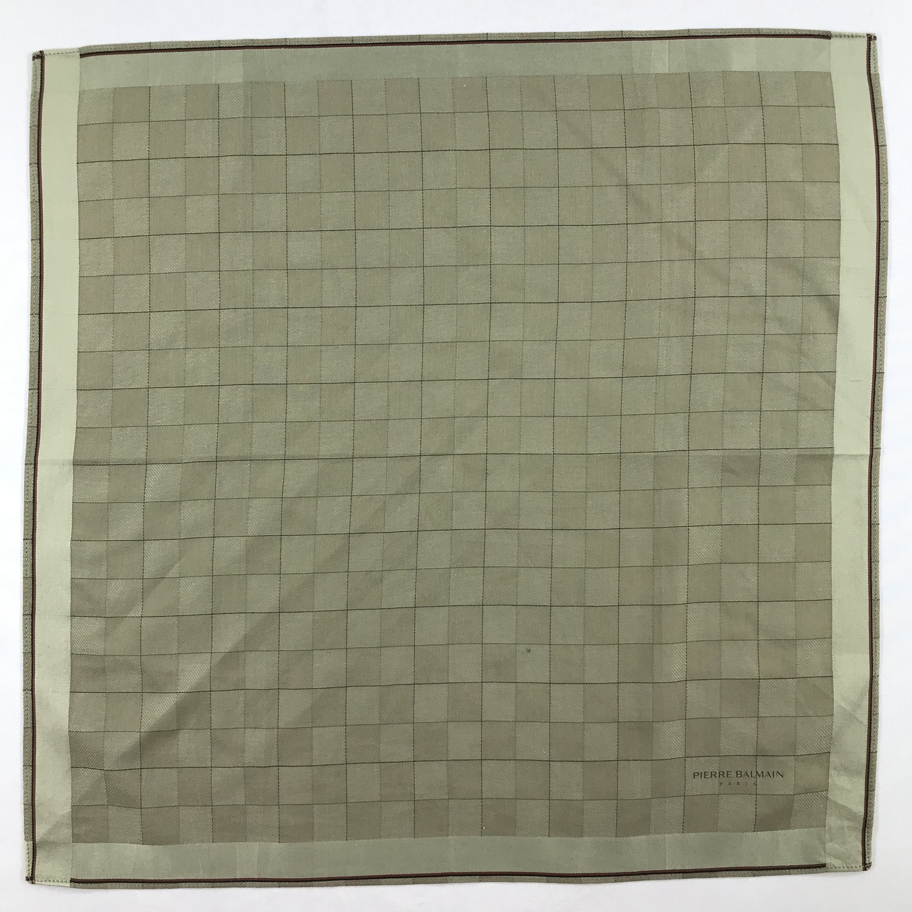 Pierre Balmain × Vintage Pierre Balmain Bandana / Handkerchief / Neckerchief - S2041 Size ONE SIZE - 1 Thumbnail
