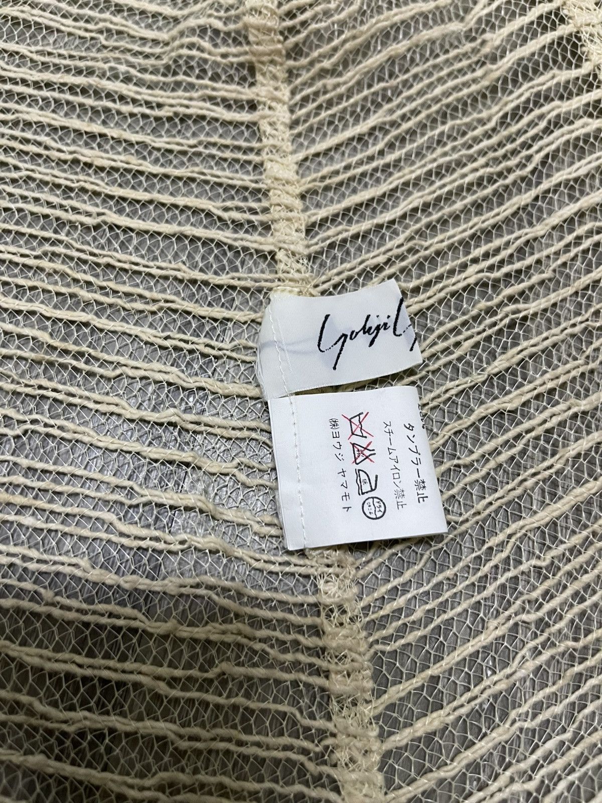 Yohji Yamamoto Yohji Yamamoto Mesh Cardigan Size M / US 6-8 / IT 42-44 - 21 Thumbnail