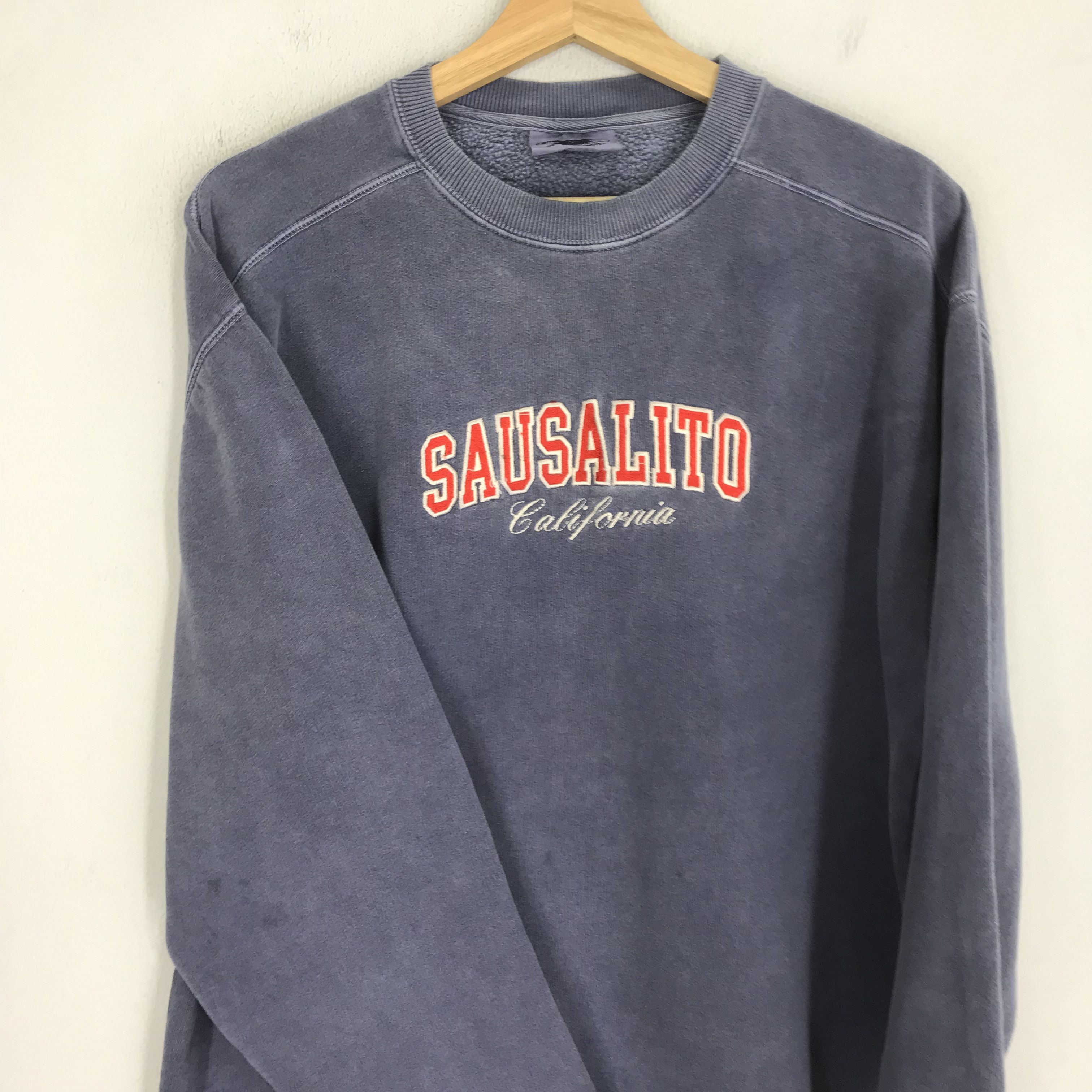California Republic Vintage Sausalito California Sweatshirt Large - 404 Size US L / EU 52-54 / 3 - 6 Thumbnail