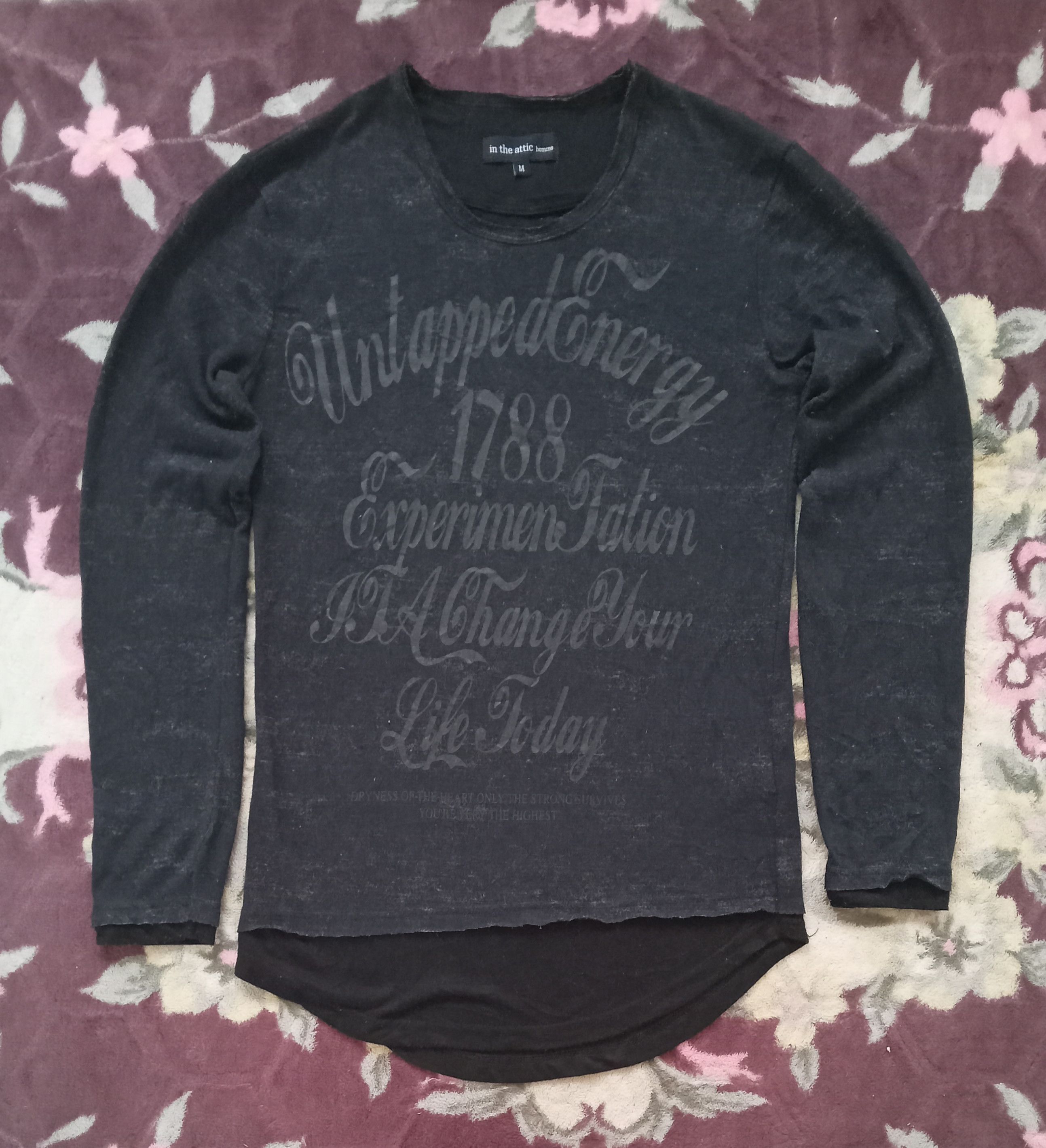 In The Attic In The Attic Homme Long Sleeves T Shirt Size US M / EU 48-50 / 2 - 1 Thumbnail