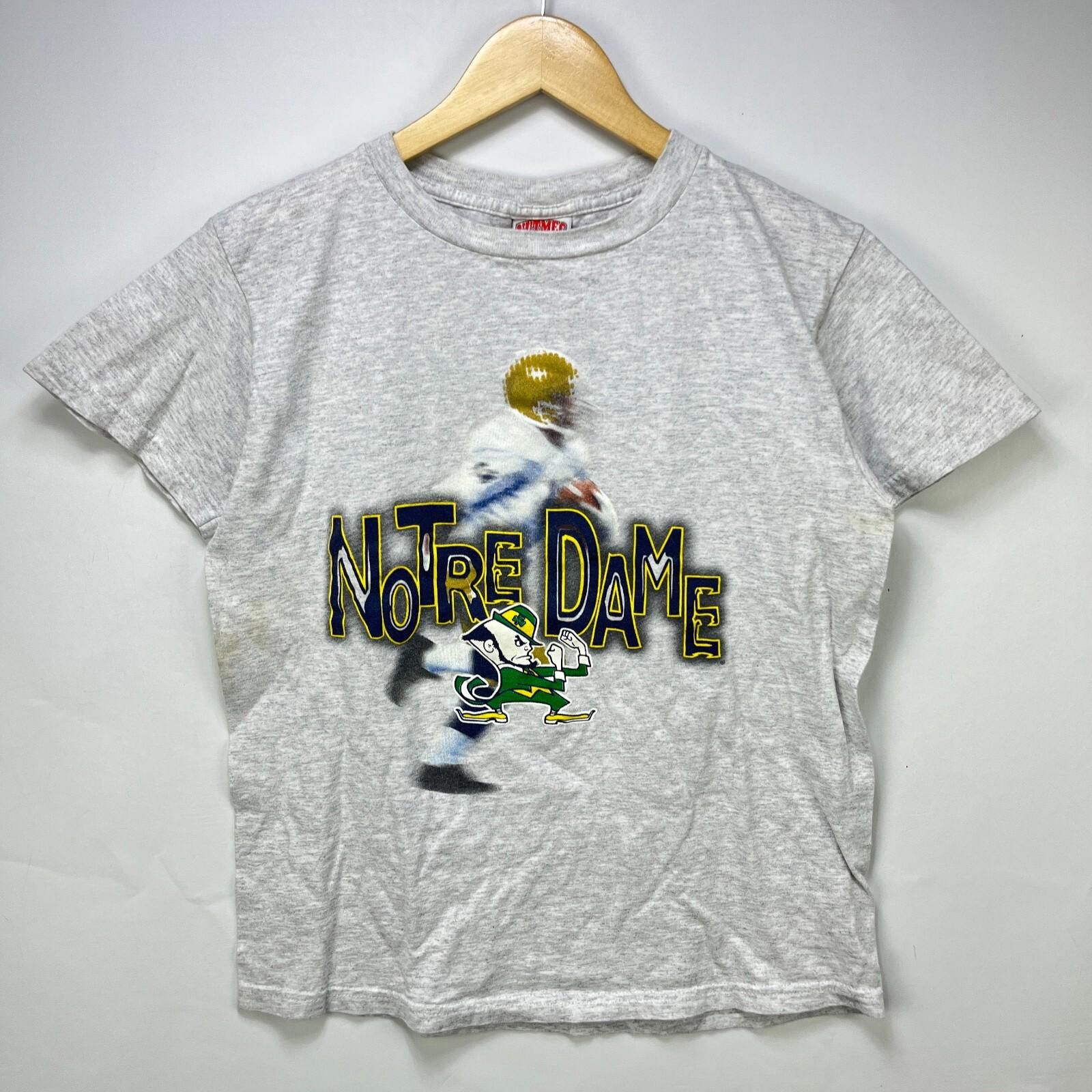 Nutmeg Vintage 90s Notre Dame Fighting Irish Shirt Youth Large Size ONE SIZE - 1 Thumbnail