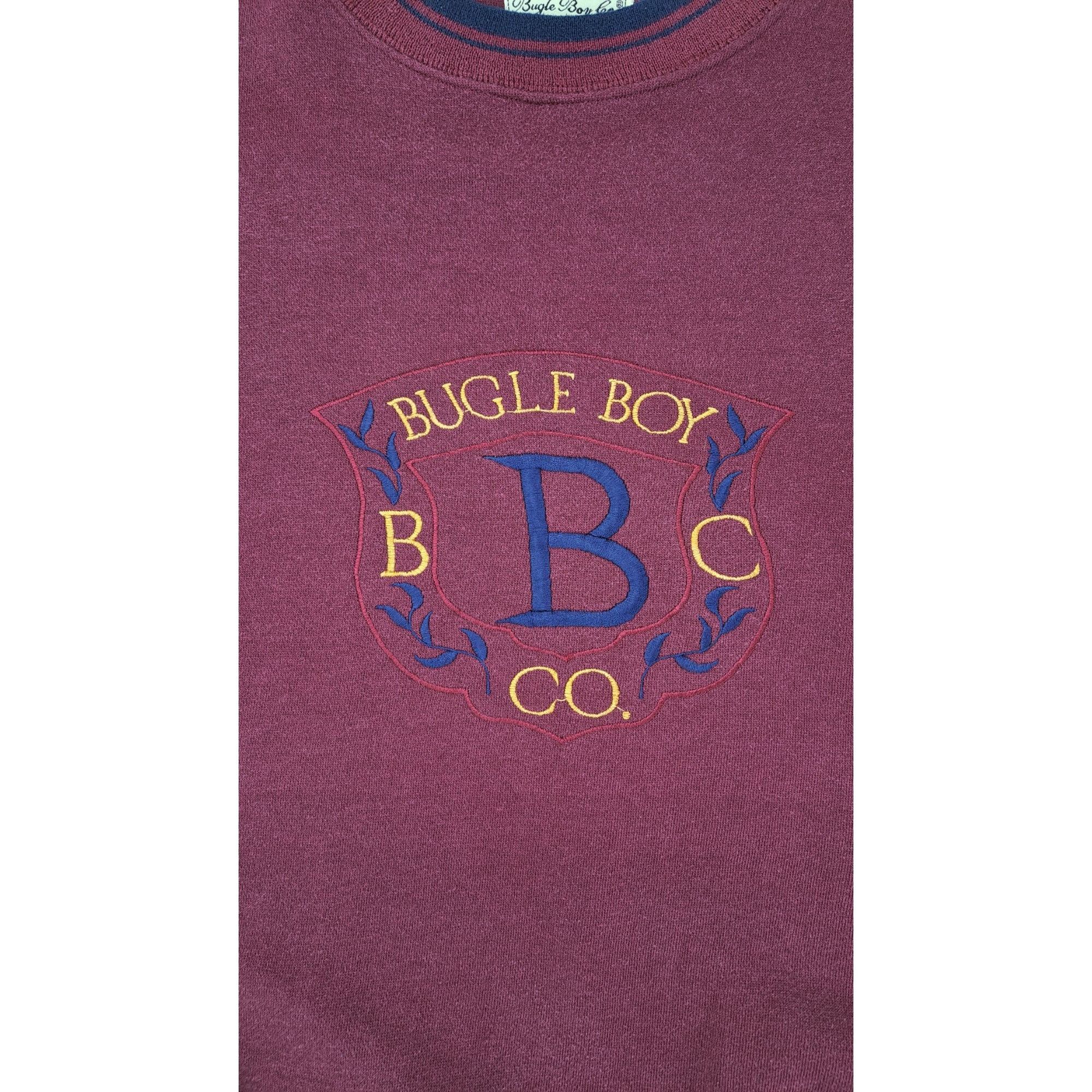 Bugle Boy Vintage Bugle Boy Sweatshirt Embroidered Blue Logo Oversized Size US M / EU 48-50 / 2 - 3 Thumbnail