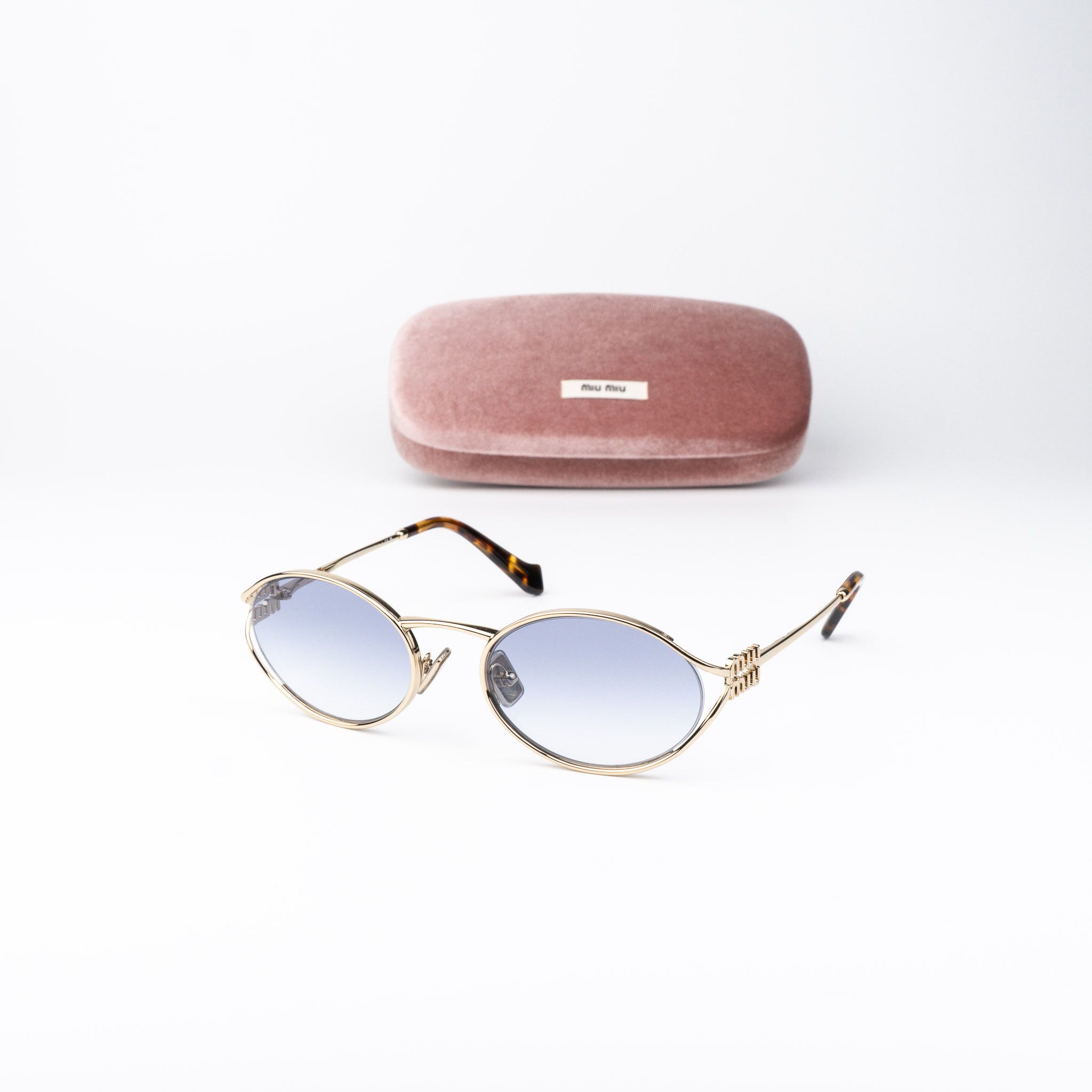 Miu Miu Miu Miu Women Sunglasses LOGO MU52YS ZVN80O NEW AUTHENTIC Size ONE SIZE - 1 Thumbnail