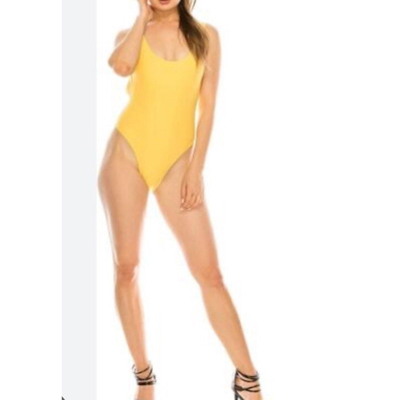 & Other Stories KENDALL KYLIE ESF10018 Swimsuit XS Yellow A000010 Size ONE SIZE - 1 Thumbnail