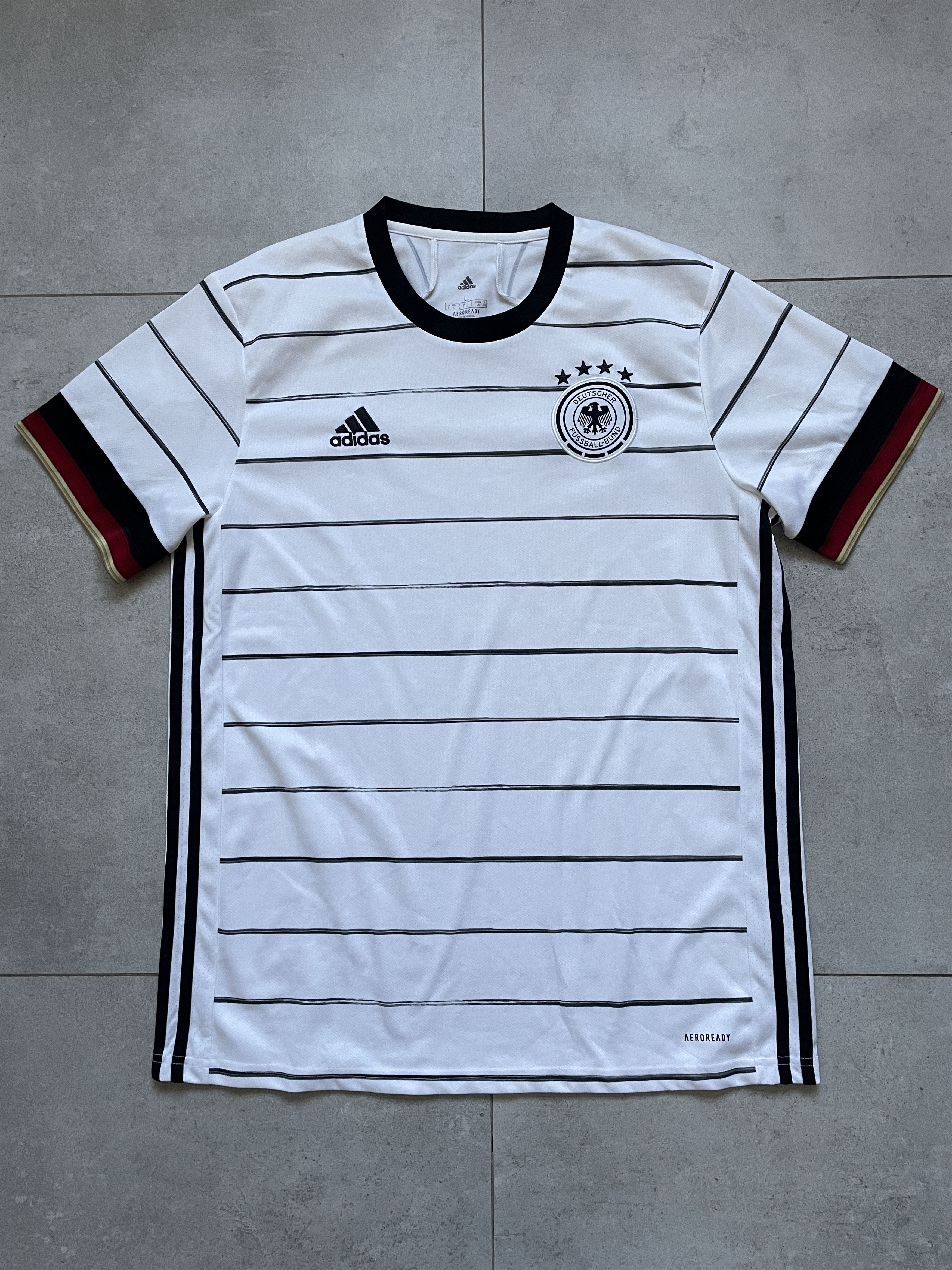 Adidas ADIDAS BLOKECORE GERMANY 2020 SOCCER JERSEY Size US L / EU 52-54 / 3 - 1 Thumbnail
