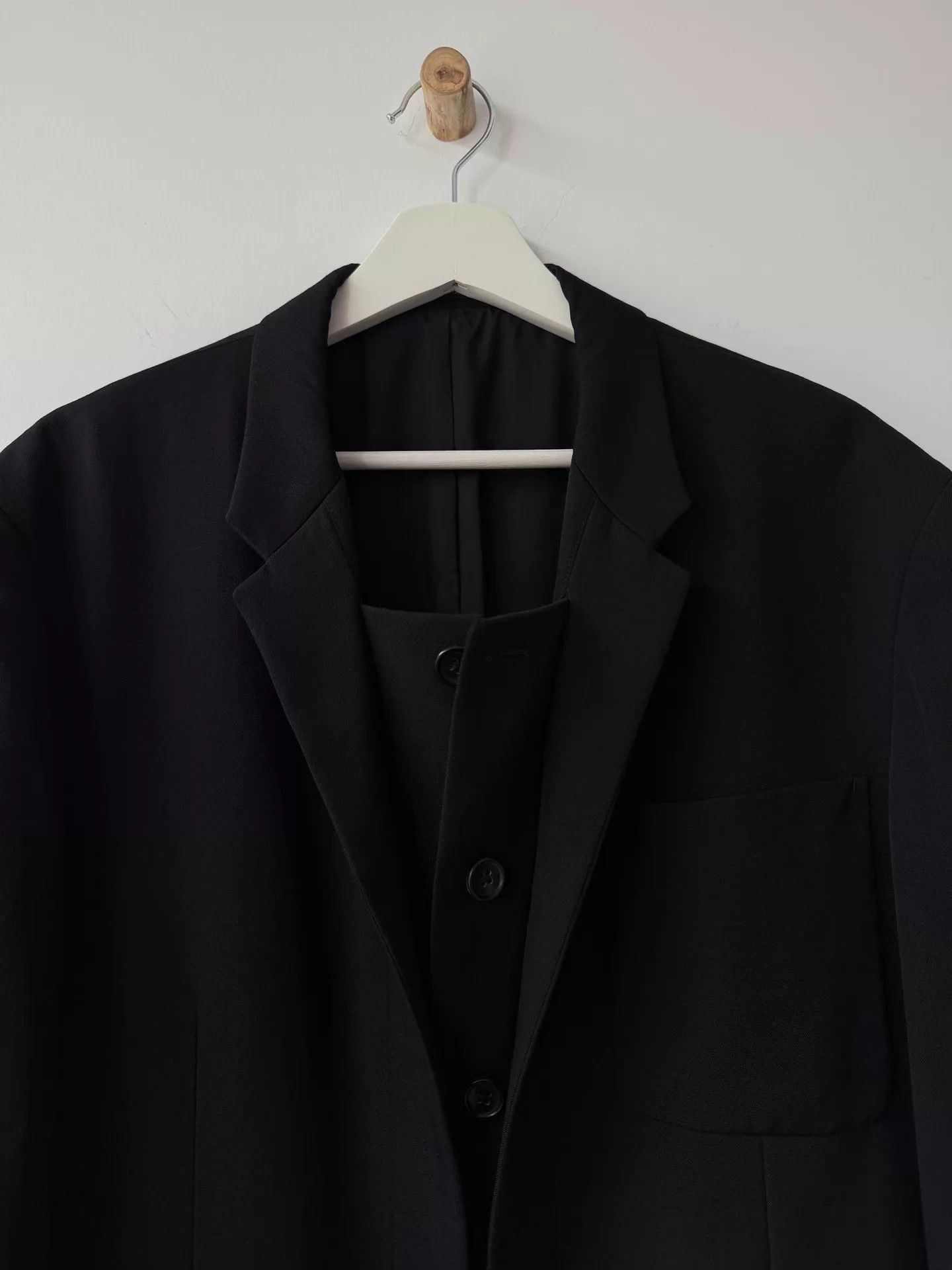 Yohji Yamamoto Yohji Yamamoto PH 21AW DL Blazer 100% Gaba Wool 2 Size US M / EU 48-50 / 2 - 4 Thumbnail