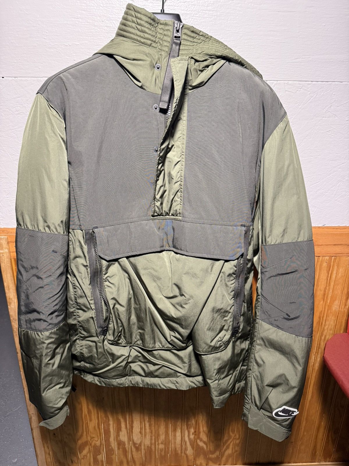 Nike Men’s Nike Sportswear Repel Anorak Thermore Hooded Jacket Size US M / EU 48-50 / 2 - 1 Thumbnail