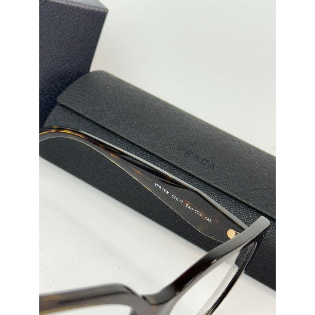 Prada NEW Prada PR18WV Eyeglass Frames in Havana Brown Size ONE SIZE - 6 Thumbnail