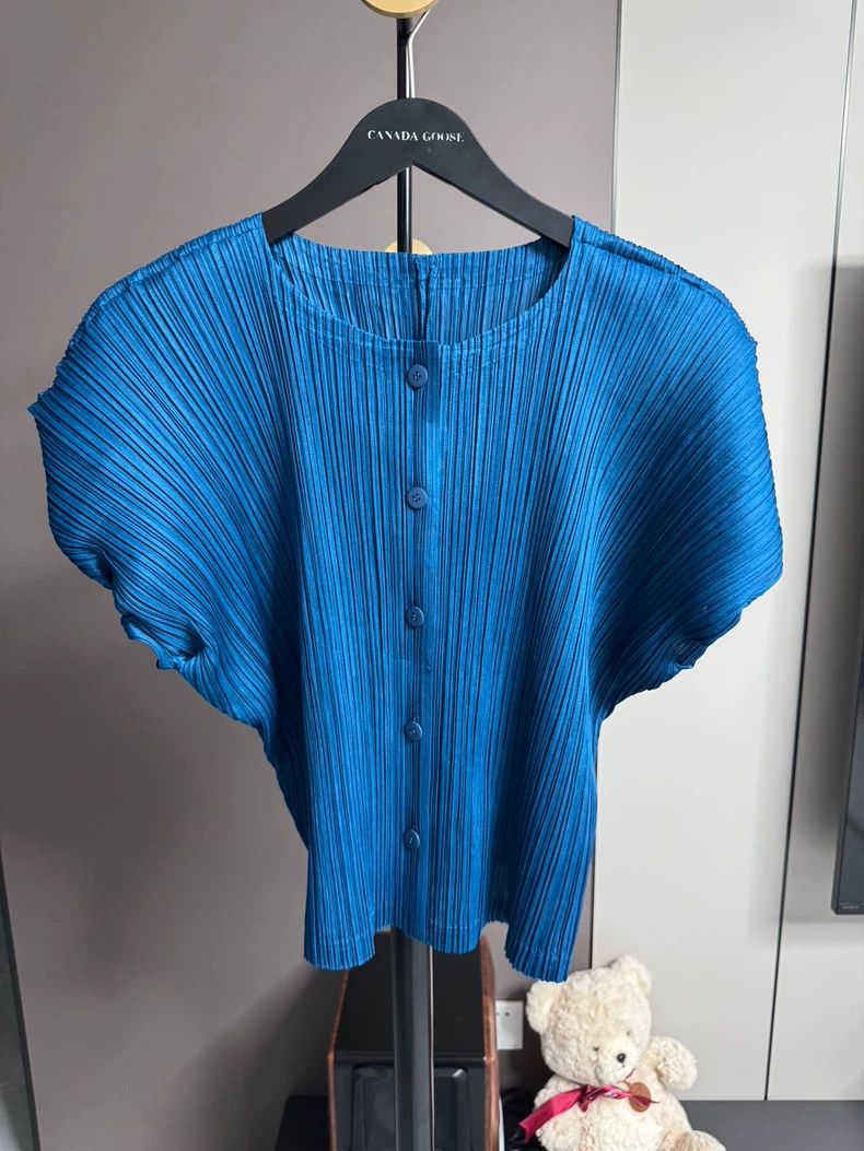 Issey Miyake issey miyake size:3 Button short sleeve 2506-Nextarrow Size XXS / US 00 / IT 34 - 1 Thumbnail