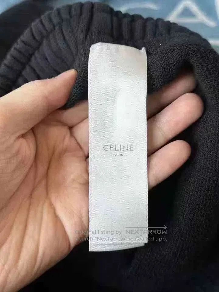 Celine Celine Small Logo Sweatpants. Size US 30 / EU 46 - 3 Thumbnail