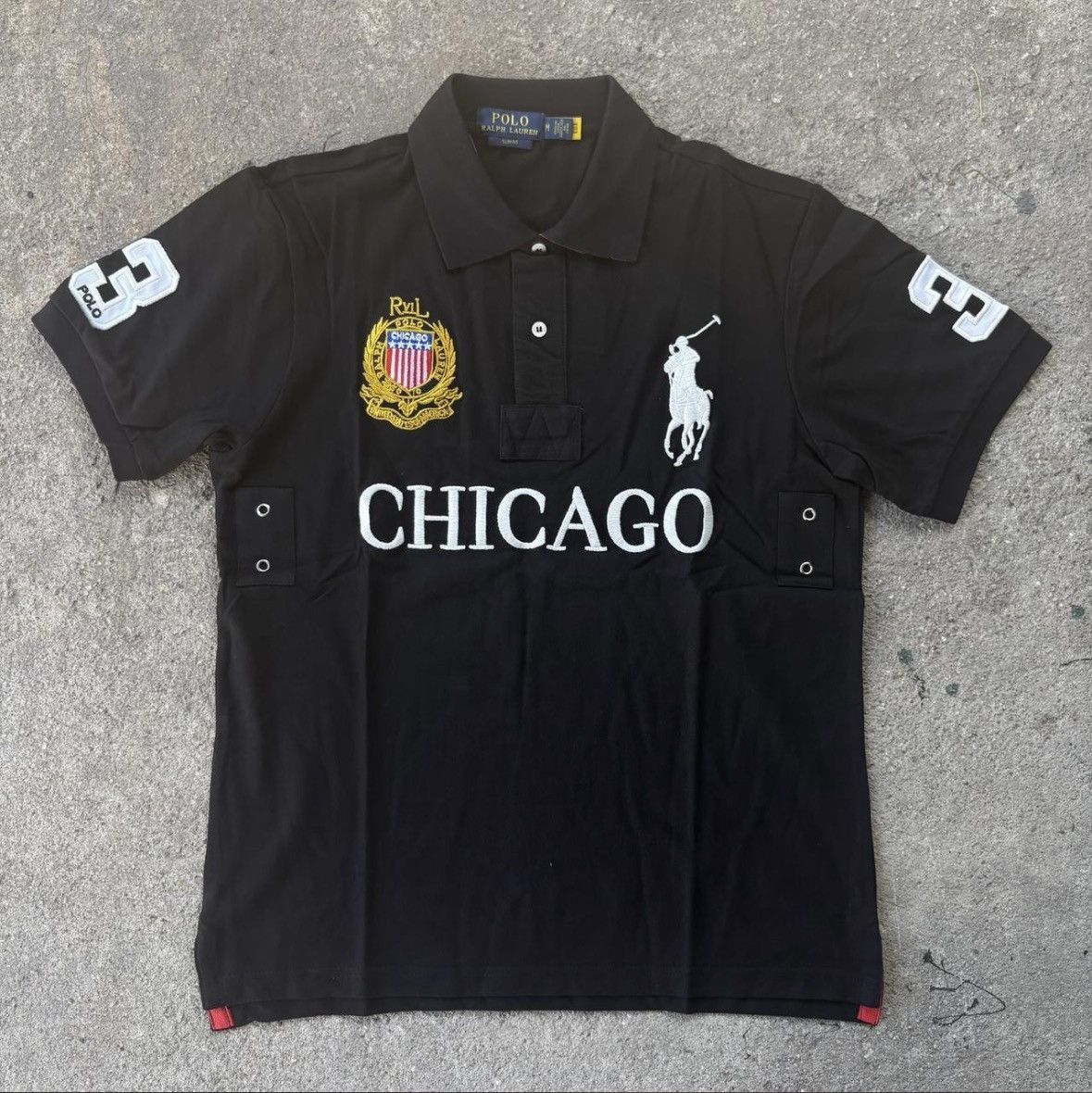 Polo Ralph Lauren × Streetwear Chief keef style Chicago drill Polo